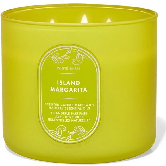 RARE 🕯️BATH & BODY WORKS 🕯️Island Margarita 3-Wick Candle - Picture 1 of 1